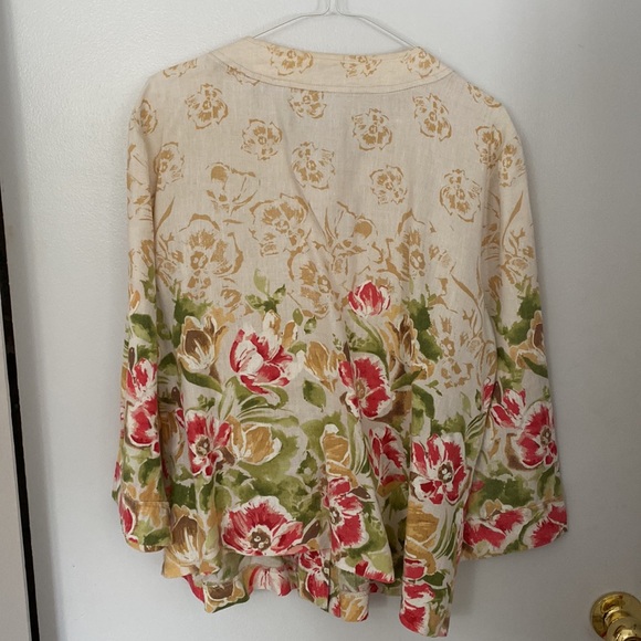 Ladies Linen Jacket - Picture 2 of 4